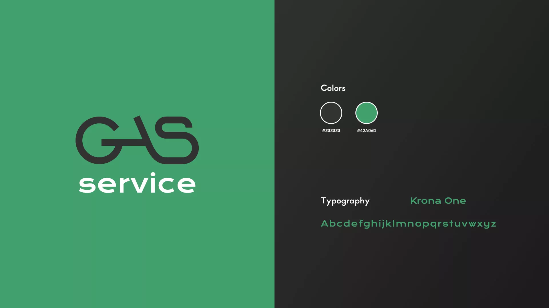 Разработка логотипа компании «Сервис газ» в Избербаше