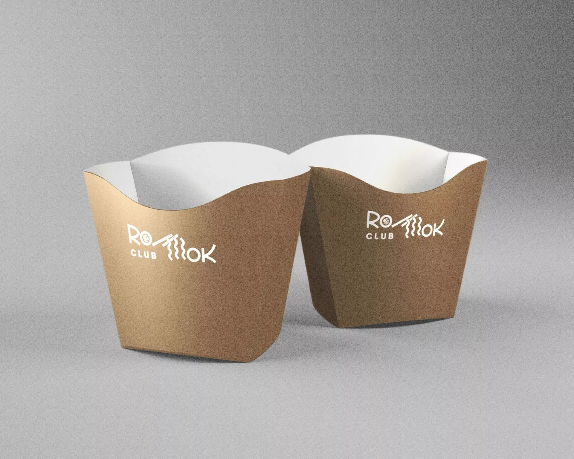 Создание дизайна упаковки суши-бара «Roll Wok Club» в Избербаше